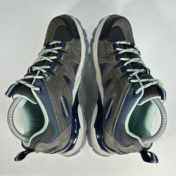 Eddie Bauer Trail Hiking Outdoor Shoes Sneakers Aqua Light Grey; Women’s Size 6 - Picture 6 of 16